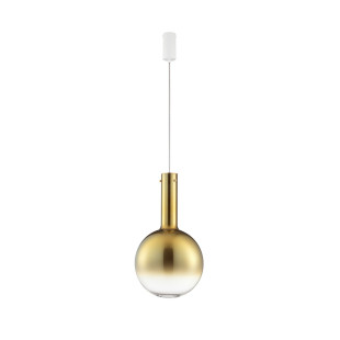 Lampa Wisząca Kula Złota LED Sotos 30cm | Decolab24