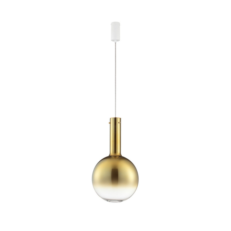 Lampa Wisząca Kula Złota LED Sotos 30cm | Decolab24