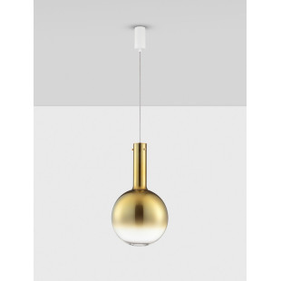 Lampa Wisząca Kula Złota LED Sotos 30cm | Decolab24