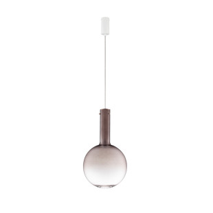 Lampa wisząca Sotos LED - Kula, brąz | Decolab24