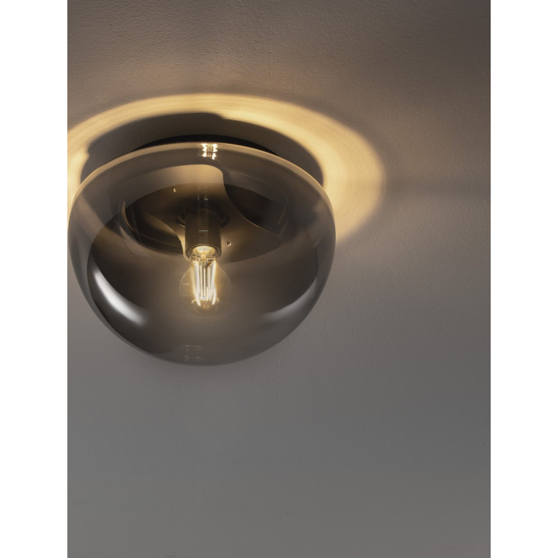 Plafon szklany Boney czarny | Modern Design | Decolab24