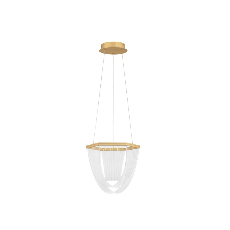 Żyrandol LED Vantile 35cm Złoty - Nowoczesny Design | Decolab24