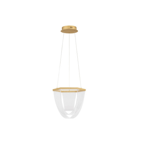 Żyrandol LED Vantile 35cm Złoty - Nowoczesny Design | Decolab24