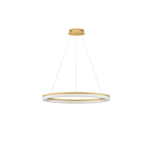 Lampa Wisząca Glamour Lunara LED 80cm Złota - Decolab24