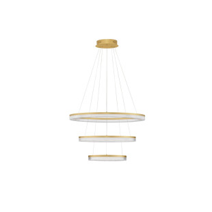 Lampa Wisząca Lunara III Złota LED | Decolab24