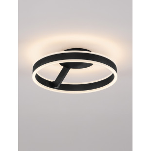Plafon LED Cibano 40cm Czarny | Regulacja Barwy | Decolab24