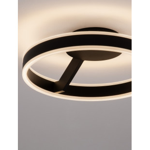 Plafon LED Cibano 40cm Czarny | Regulacja Barwy | Decolab24