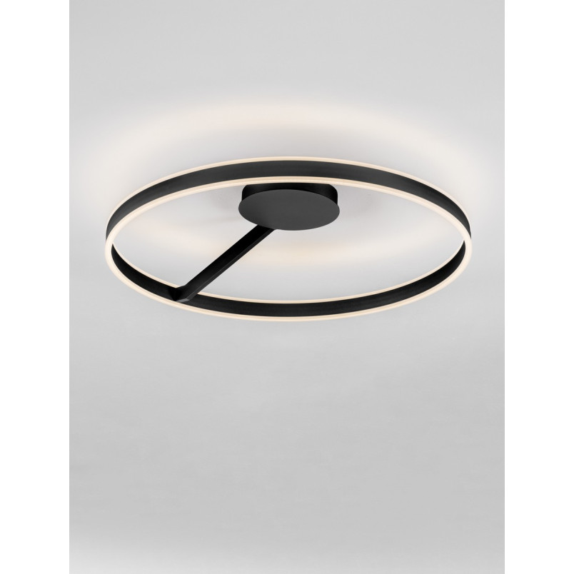 Plafon LED Cibano 80cm Czarny | Regulacja Barwy | Decolab24