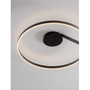 Plafon LED Cibano 80cm Czarny | Regulacja Barwy | Decolab24