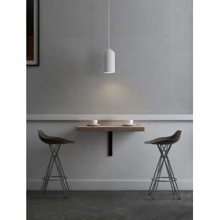 Lampa wisząca gipsowa Modo biała - Decolab24