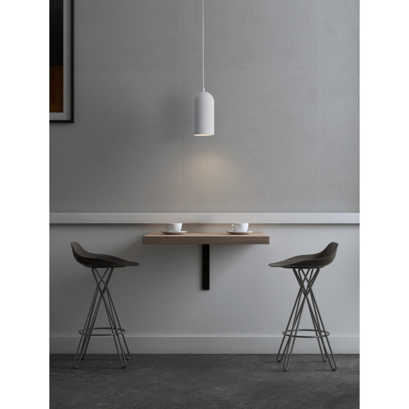 Lampa wisząca gipsowa Modo biała - Decolab24