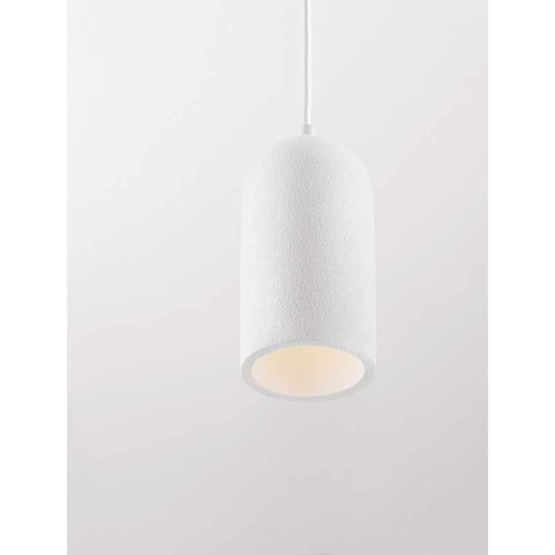 Lampa wisząca gipsowa Modo biała - Decolab24