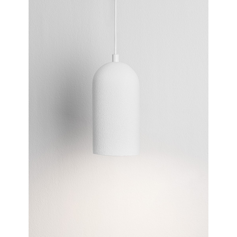Lampa wisząca gipsowa Modo biała - Decolab24