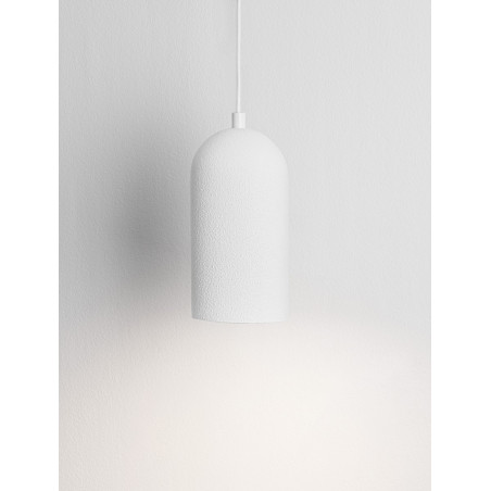 Lampa wisząca gipsowa Modo biała - Decolab24