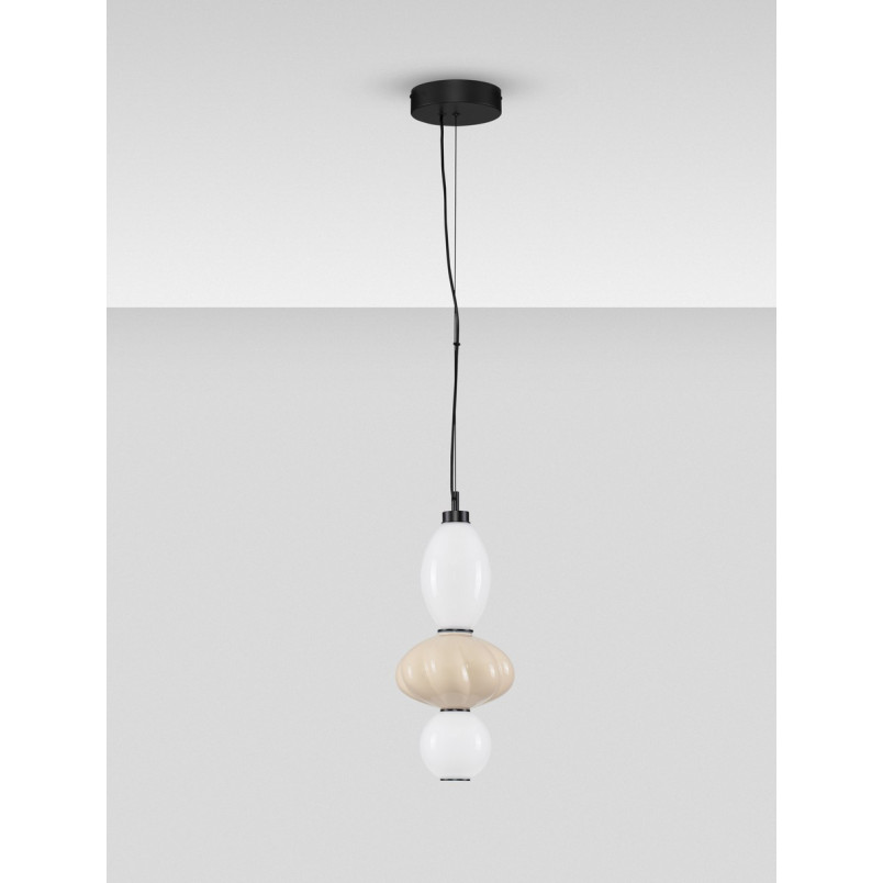 Lampa wisząca Notea LED - Elegancki design w białym i beżowym | Decolab24