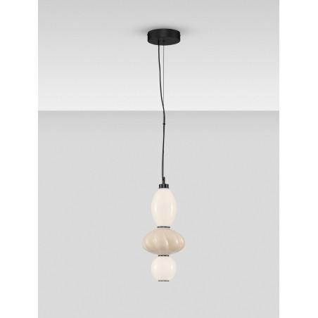 Lampa wisząca Notea LED - Elegancki design w białym i beżowym | Decolab24