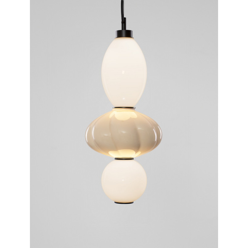 Lampa wisząca Notea LED - Elegancki design w białym i beżowym | Decolab24