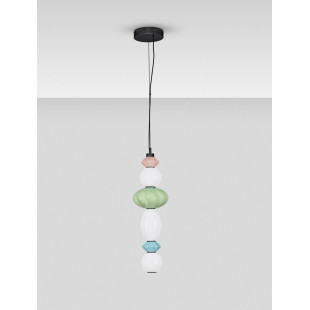Lampa wisząca Notea LED | Szklana, Dekoracyjna, Art Deco