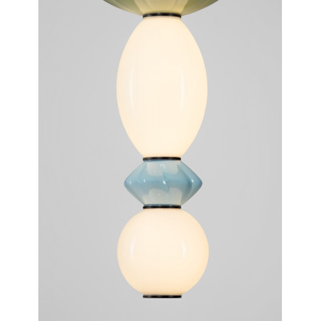 Lampa wisząca Notea LED | Szklana, Dekoracyjna, Art Deco