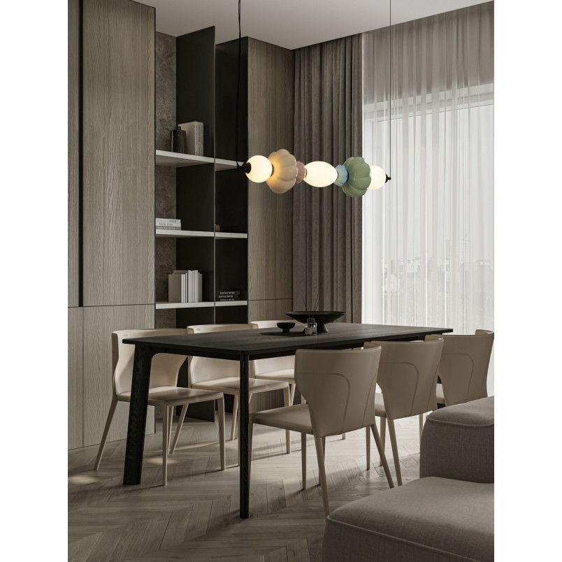 Lampa wisząca Notea LED 90cm - Szklana, Dekoracyjna | Decolab24