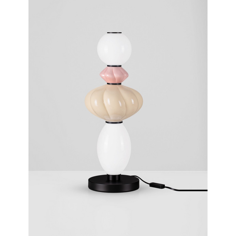 Lampa stołowa Notea LED: Dekoracyjny design, zmienne kolory | Decolab24