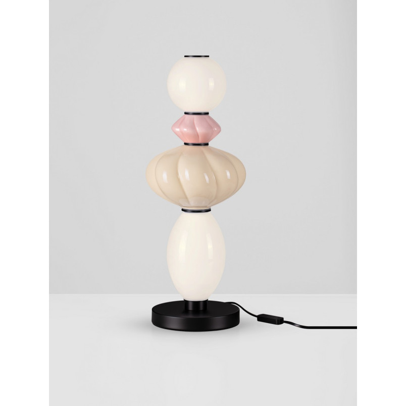 Lampa stołowa Notea LED: Dekoracyjny design, zmienne kolory | Decolab24
