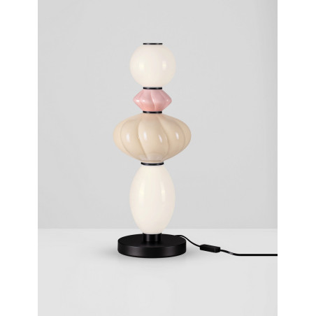 Lampa stołowa Notea LED: Dekoracyjny design, zmienne kolory | Decolab24