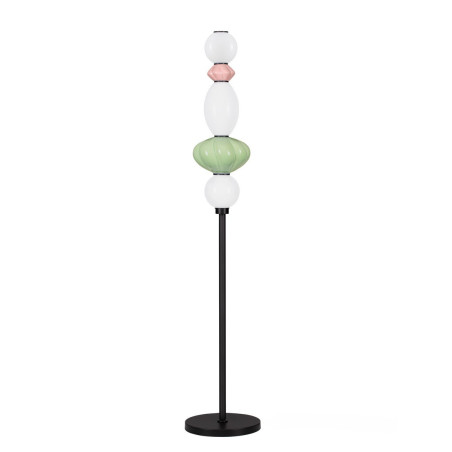 Lampa podłogowa Notea LED - Szklana, Dekoracyjna, Multikolor | Decolab24