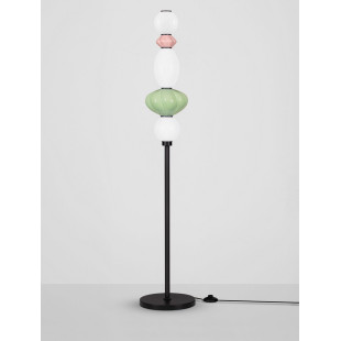 Lampa podłogowa Notea LED - Szklana, Dekoracyjna, Multikolor | Decolab24