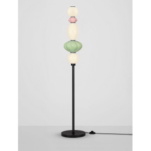 Lampa podłogowa Notea LED - Szklana, Dekoracyjna, Multikolor | Decolab24