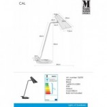 Lampa biurkowa CAL czarna | Markslojd - Skandynawski Design