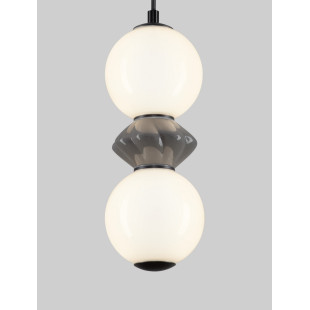 Lampa wisząca LED Lipana - szkło i ceramika | Decolab24