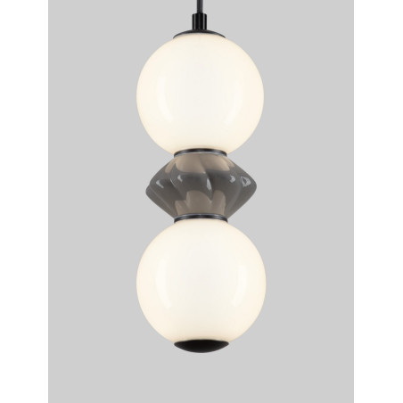 Lampa wisząca LED Lipana - szkło i ceramika | Decolab24
