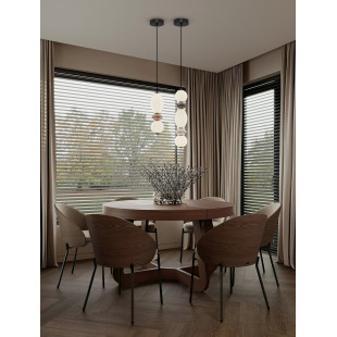 Lampa wisząca Lipana LED - Szkło i ceramika | Decolab24