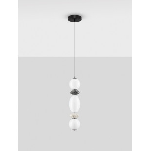 Lampa wisząca Lipana LED - Szkło i ceramika | Decolab24