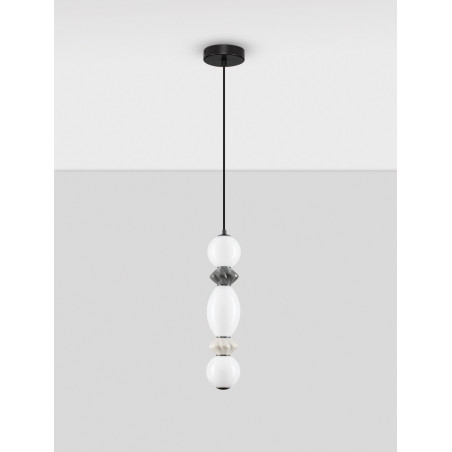 Lampa wisząca Lipana LED - Szkło i ceramika | Decolab24