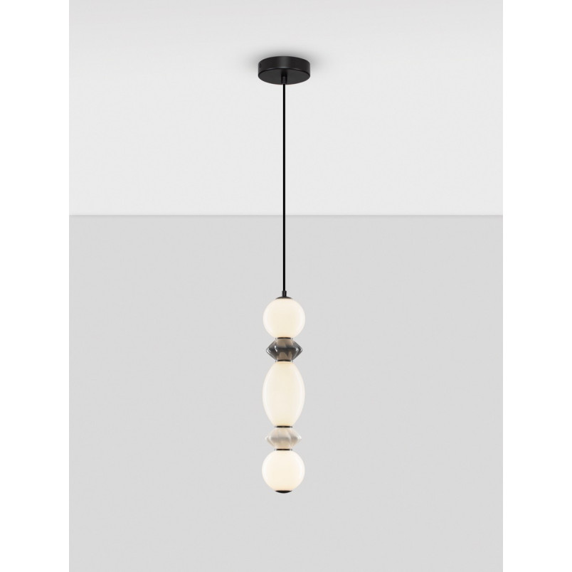 Lampa wisząca Lipana LED - Szkło i ceramika | Decolab24