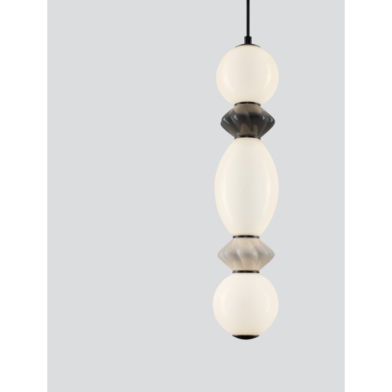 Lampa wisząca Lipana LED - Szkło i ceramika | Decolab24