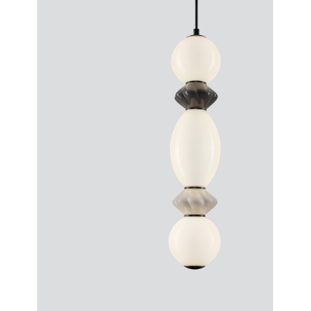 Lampa wisząca Lipana LED - Szkło i ceramika | Decolab24