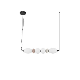 Lampa Wisząca Lipana LED: Szkło i Ceramika | Decolab24