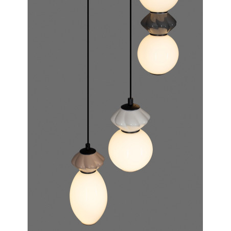 Lampa Wisząca Szklana Lipana III | LED 37cm | Decolab24