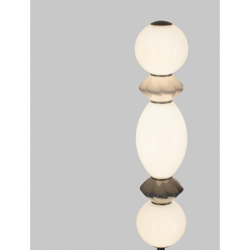 Lampa podłogowa Lipana LED - Szkło i Ceramika | Decolab24