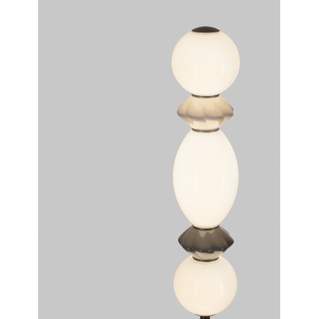 Lampa podłogowa Lipana LED - Szkło i Ceramika | Decolab24