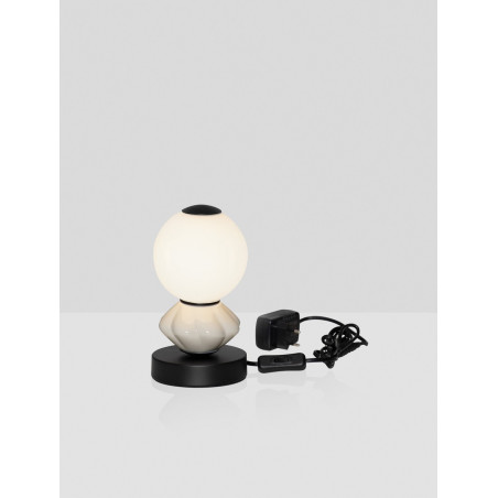 Lampa stołowa Lipana: Szkło i ceramika, LED 22cm - Decolab24