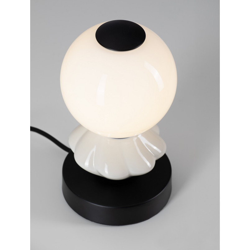 Lampa stołowa Lipana: Szkło i ceramika, LED 22cm - Decolab24