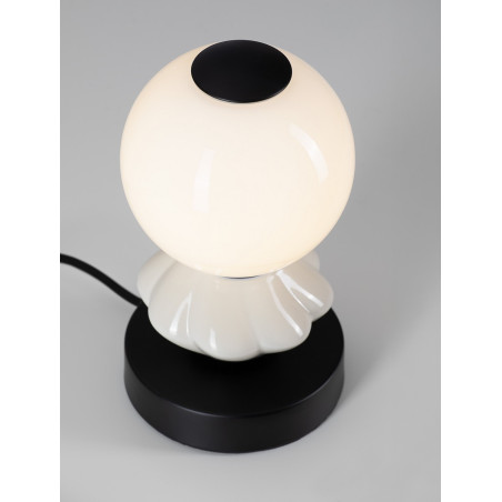 Lampa stołowa Lipana: Szkło i ceramika, LED 22cm - Decolab24