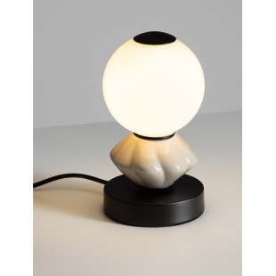 Lampa stołowa Lipana: Szkło i ceramika, LED 22cm - Decolab24