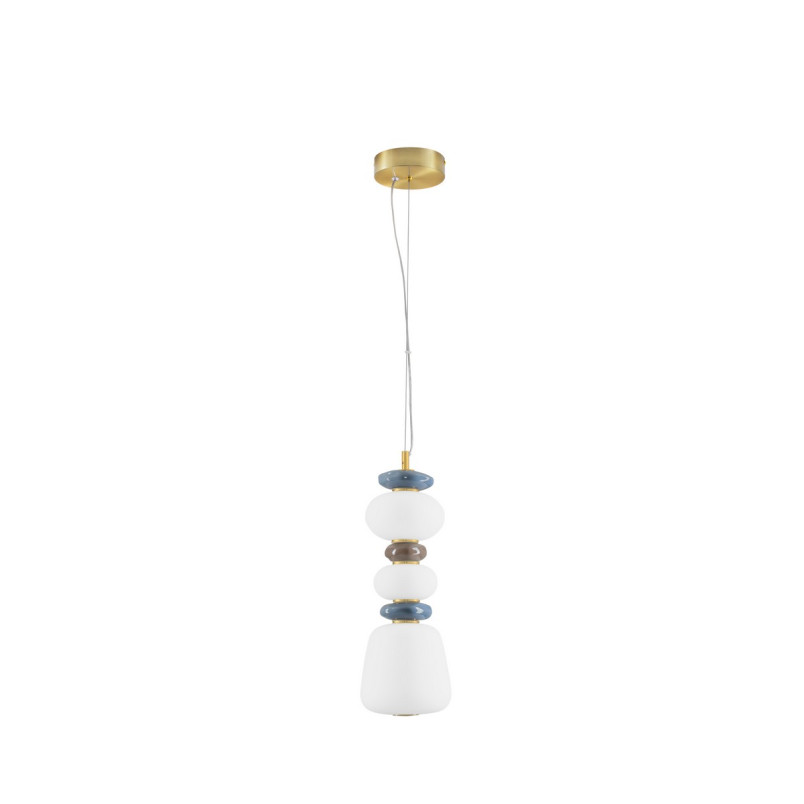 Lampa Wisząca Lapo LED - Szklana Ceramika | Decolab24