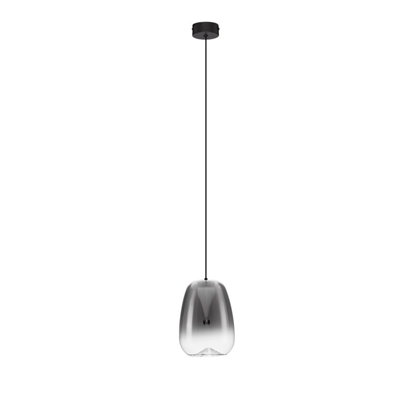 Lampa Wisząca Bloo LED - Szkło Dymione | Decolab24