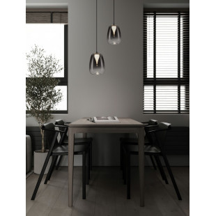 Lampa Wisząca Bloo LED - Szkło Dymione | Decolab24